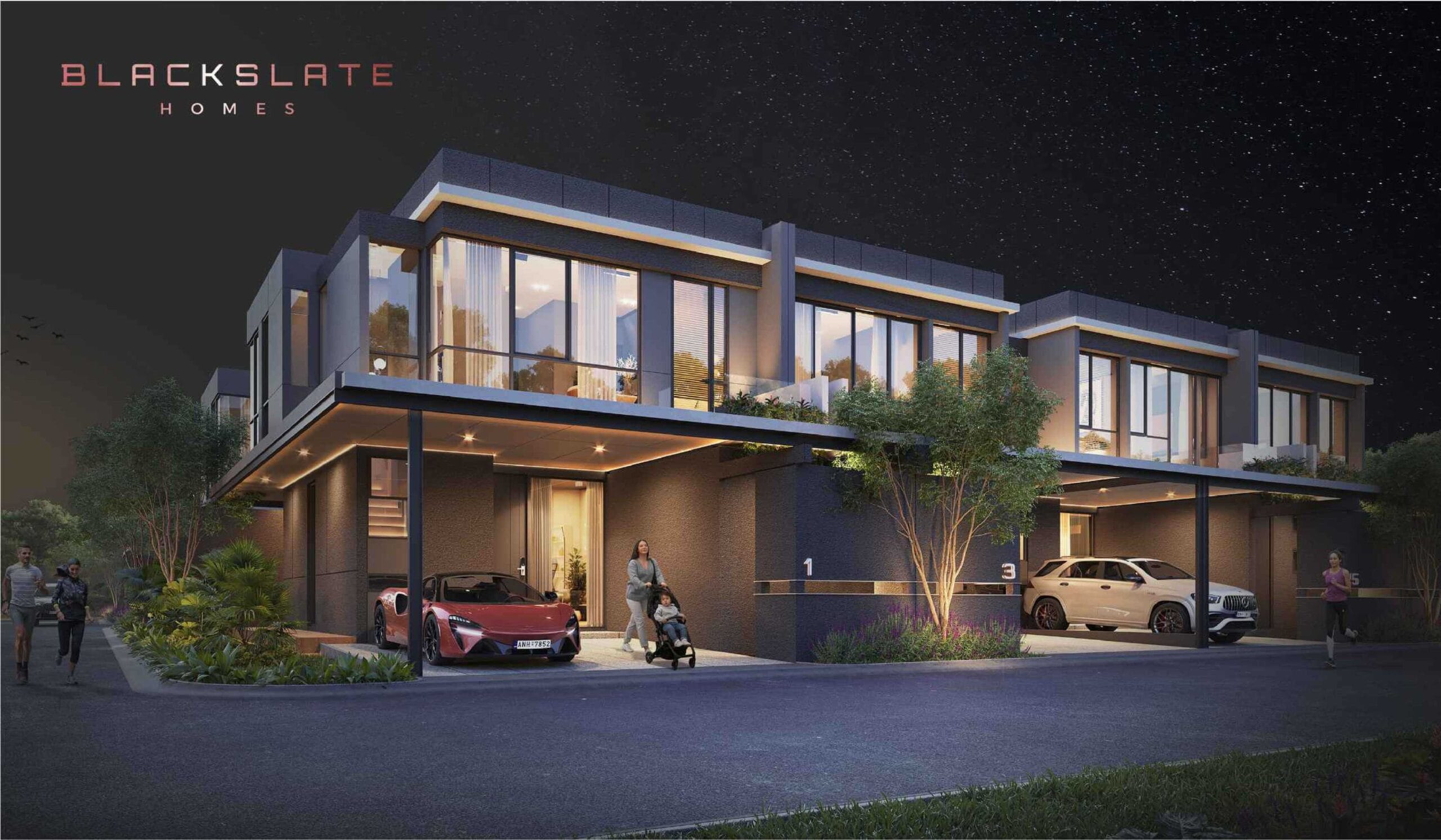 Blackslate Homes Park Serpong eksterior
